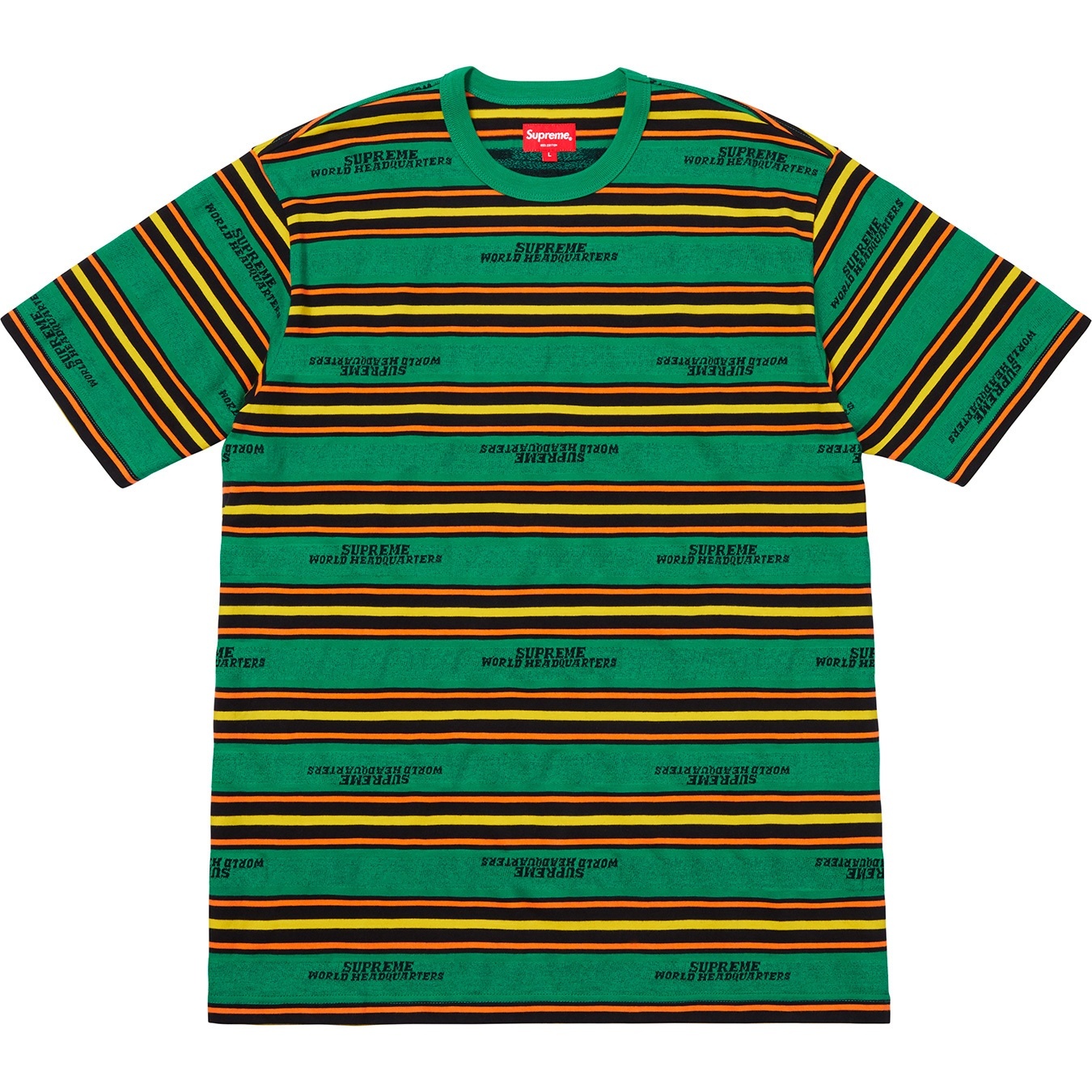 HQ Stripe S/S Top view 3